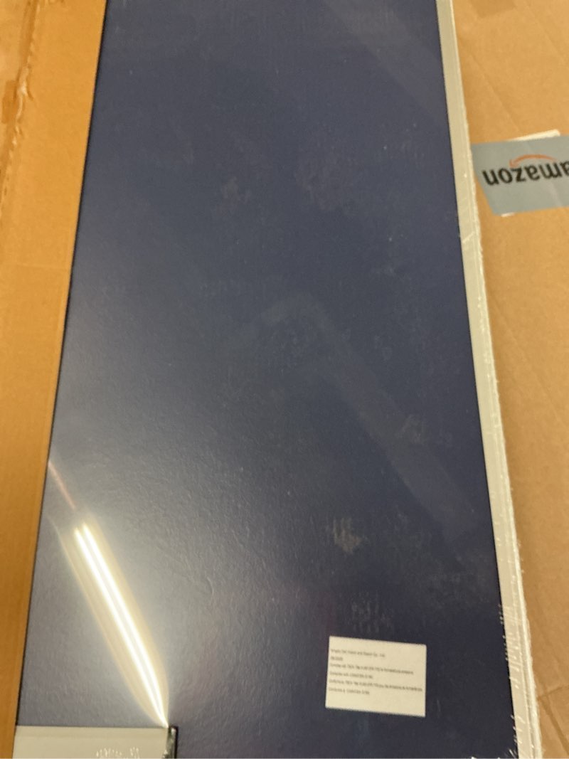 Condition photo showing As Is for Amazon Basics Magnetic Whiteboard/Dry Erase Board, 36 x 48-inch, Aluminum Frame, Silver/White