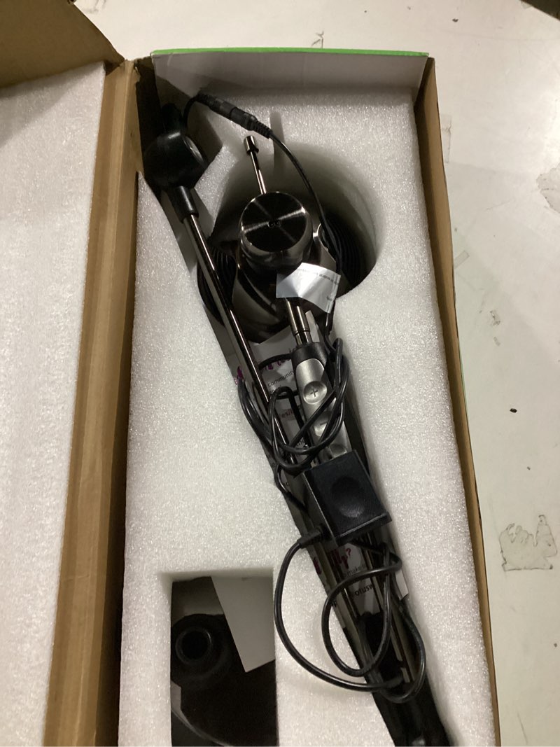 Condition photo showing Good Condition for otus led desk lamp for home office, gesture on off and touch control, tall architect swing arm desk light, 1500 lux eye care dimmable, 12 levels, 3 color temps, weighted metal base space grey