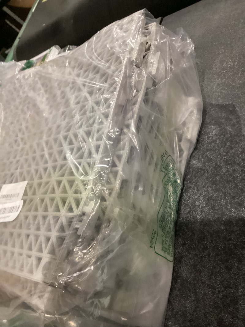 Condition photo showing As Is for 12PCS Drainage Interlocking Floor Tiles 11.8" x 11.8", Modular Interlocking Cushion Soft PVC Floor N