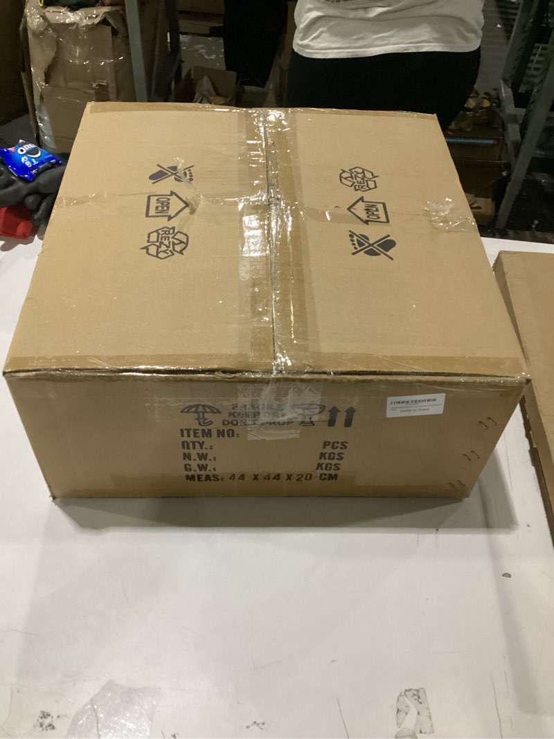 Condition photo showing New/Like New for Aixialin Modern Crystal Chandeliers 3-Tier Crystal Round Hanging Pendant 5 Lights Fixture 15 Inch fo