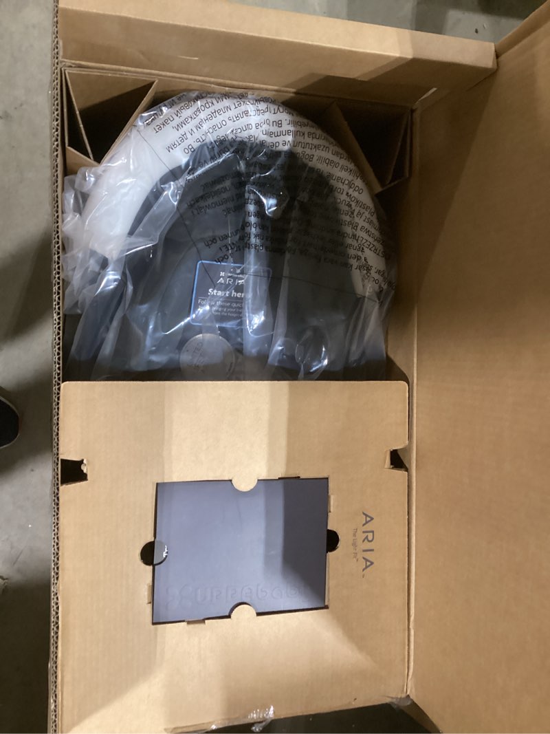Condition photo showing New/Like New for UPPAbaby Aria Lightweight Infant Car Seat/Just Under 6 lbs for Easy Portability/Base with Load Leg + Infant Insert Included/Direct Stroller Attachment/Jake (Charcoal/Black Leather)