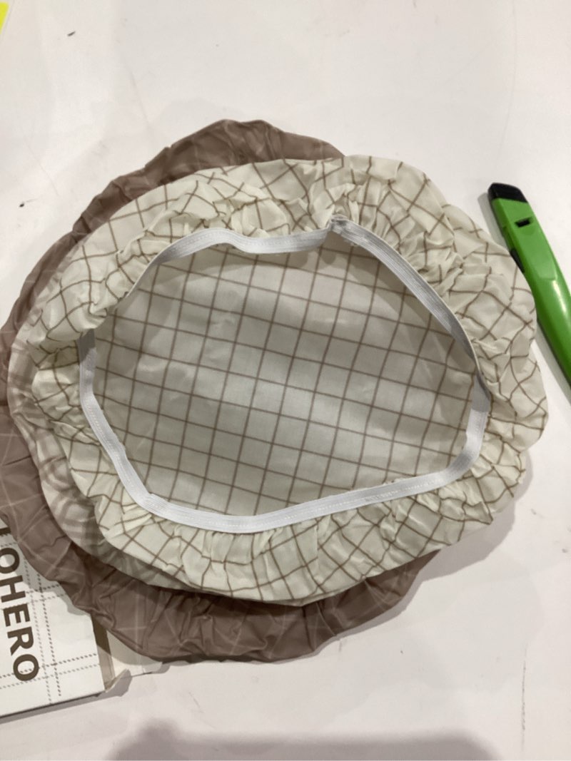 Condition photo showing As Is for Reusable Beeswax Bowl Covers 10/12 Inch - Elastic Cotton Cloth for Bread & Sourdough Dough Proofing/Rising, Food Storage