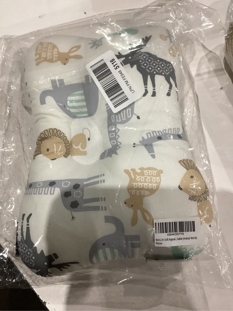 Condition photo showing Good Condition for Soft Hypoallergenic Baby Head & Neck Support Organic Cotton Cover Machine Washable (Animal World)