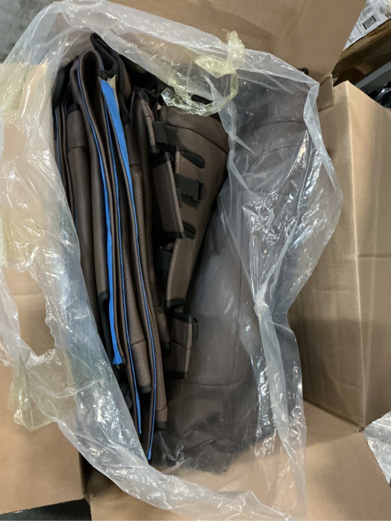 Condition photo showing Good Condition for Lolcar CRV Seat Covers Custom Fit for Honda CRV 2023 2024 2025 2026 Leather Car Seat Cover Full Set for Trucks SUV,Waterproof Car Seat Cushion,Faux Leather(Coffee)