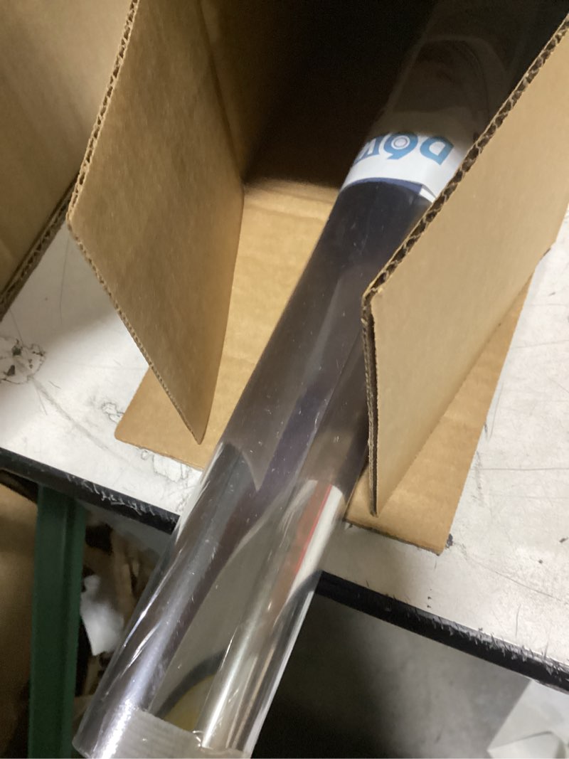 Condition photo showing Good Condition for dowell window privacy film, one way window tint for home, static cling anti uv sun blocking reflective mirror film, heat control see out not in glass tinting, silver, 23.6" x 157.5" 23.6" x 157.4" silver