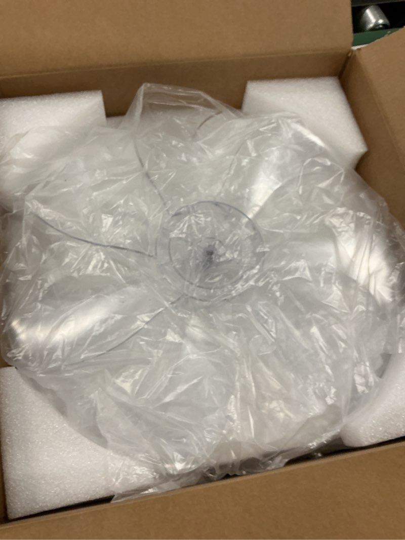 Condition photo showing Good Condition for Low Profile Ceiling Fan with Lights,110v Modern Dimmable Flower Shape, Remote Control/app Control,Timing 6 Gear Speeds Fan Ceiling Lamp. White