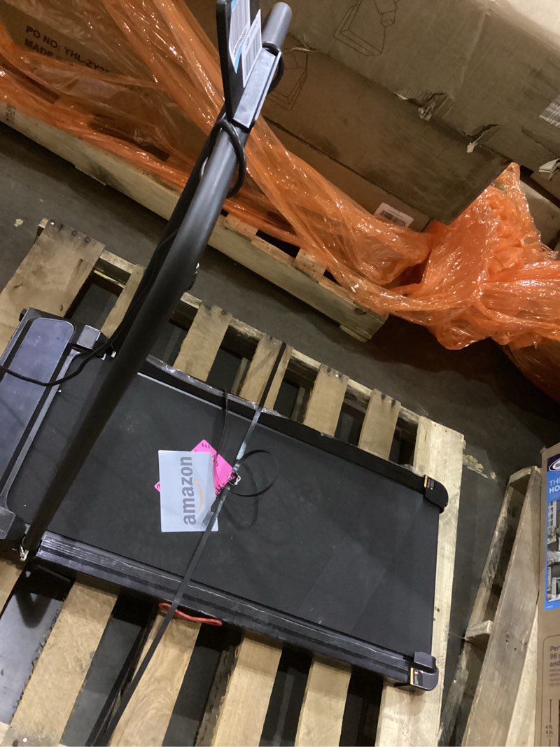 Condition photo showing item condition for Electric Treadmills for Home with Incline, Walking Pad Treadmill with Handle Bar, 0.6-7.6MPH Portable Small Treadmills with Handles for Home Small Spaces, 3.0HP Walking Pad with Incline and 350LBS Black-1