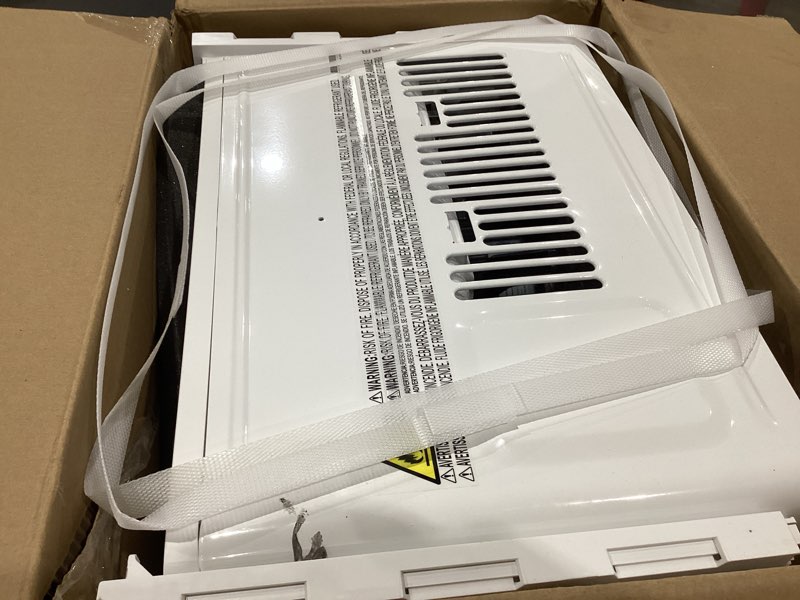 Condition photo showing Good Condition for lg 5000 btu window air conditioner with remote, easy mechanical control ultra-quiet compact-size cools 150 sq.ft. for small room, washable filter ac unit easy installation white lw5025r 5000 btu remote white