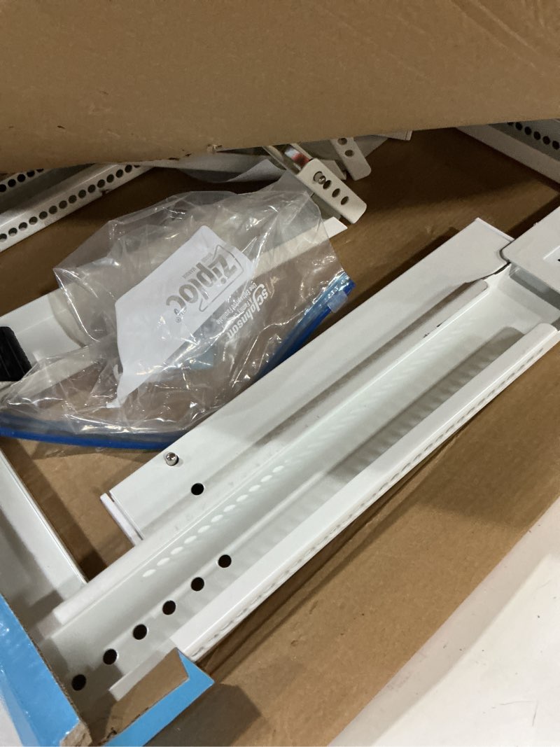 Condition photo showing Good Condition for jeacent universal window air conditioner support bracket no drilling ,no tools, heavy-duty window ac bracket supports up to 200lbs, fits single or double hung windows