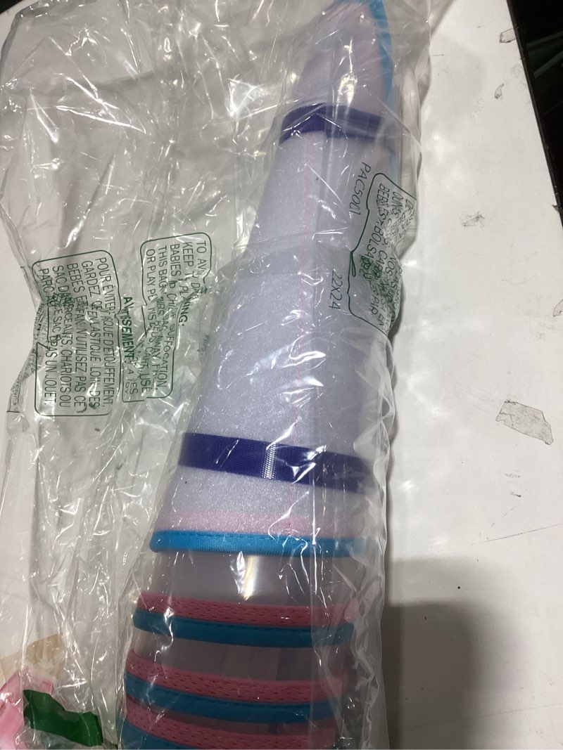 Condition photo showing Good Condition for soft dog cone collar for dogs after surgery, transparent cone for dogs to stop licking, breathable dog neck cone for small medium large dog, adjustable elizabethan pet recovery collar (pink, size 6) pink size 6(neck: 17.9"- 20.1")