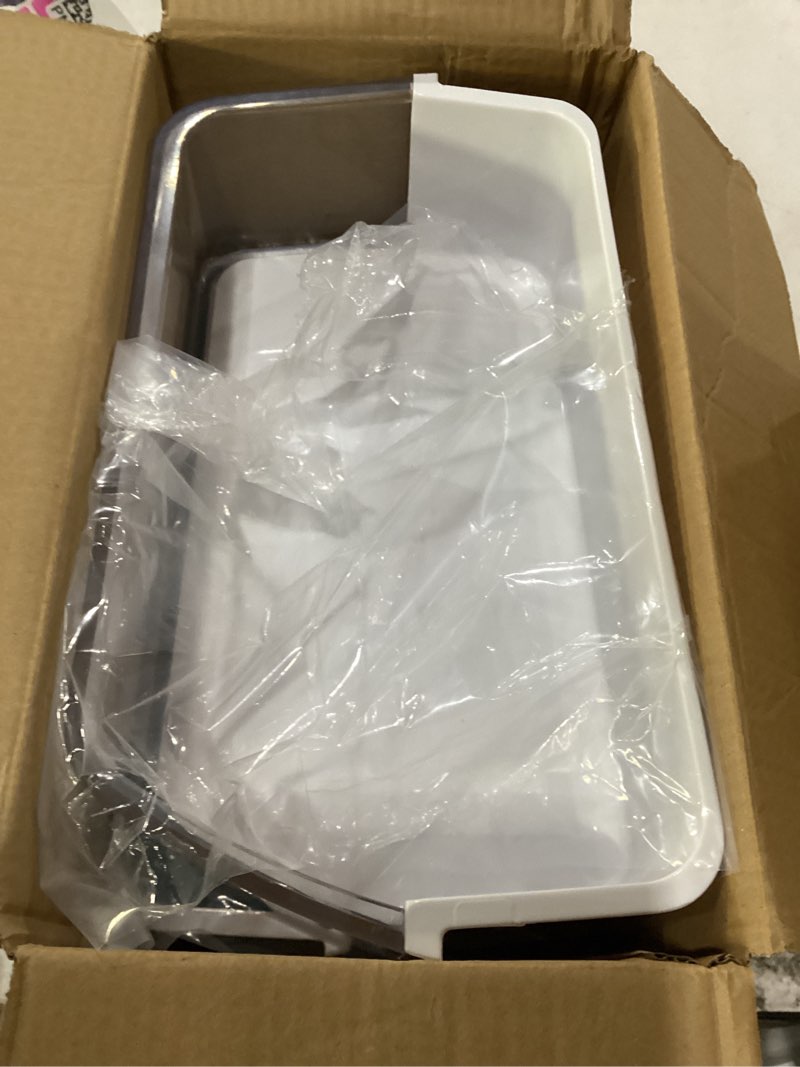 Condition photo showing New/Like New for da97-12650a(right) & da97-12657a(left) refrigerator door shelf replacement 2 pcs set fit for sam-sung rf260, rf261, rf26h fridge freezer door basket bin by fetechmate - 1 year warranty left and right