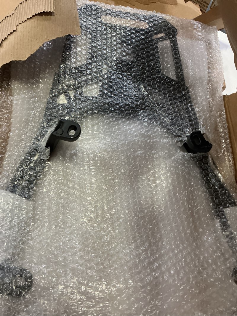 Condition photo showing New/Like New for motorcycle rear luggage storage racks extended shelf for h-onda adv160 adv 160 adv-160 2023 2024, aluminum trunk top box carrier bracket plate kit rear cargo saddlebag support holder (no.2)