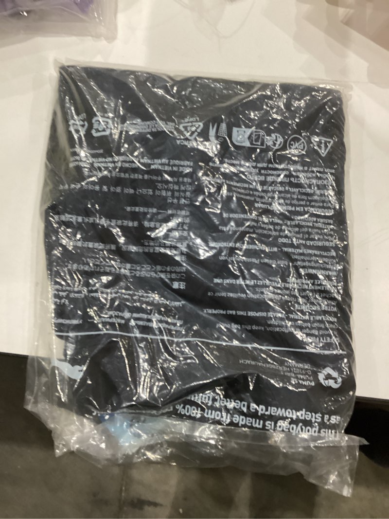 Condition photo showing As Is for PUMA Golf womens W CLOUDSPUN ROCKAWAY 1/4 ZIP Layering, Black, X-Small