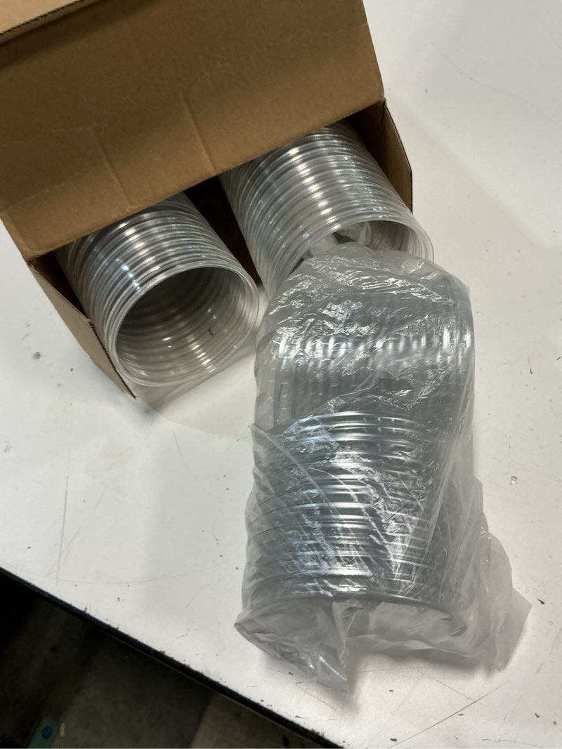 Condition photo showing Good Condition for 50 set plastic clear dirty soda cups 21 oz with lids and straws, stickers, magnetic bottle opener, 2 in 1 stirring spoon fork for dirty soda cocktail bar stand supplies party favor