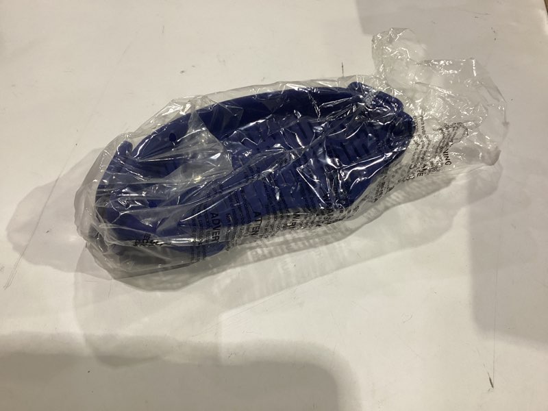 Condition photo showing New/Like New for anyday silicone clip on strainer for pots and pans & glass dishes | pot strainer silicone, universal clip on pasta strainer for meat, rice, & vegetables (blueberry)