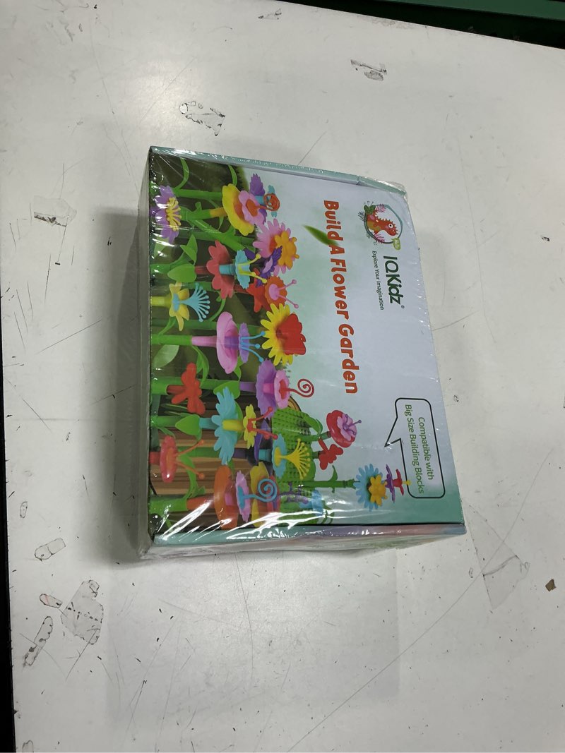Condition photo showing New/Like New for CENOVE Valentines Toys Gifts for 3 4 5 Years Old Toddler Girls Boys,Flower Garden Building Toy STEM Educational Activity Preschool Gift Toys for Kids Age 3+ with Storage Box Multicolor