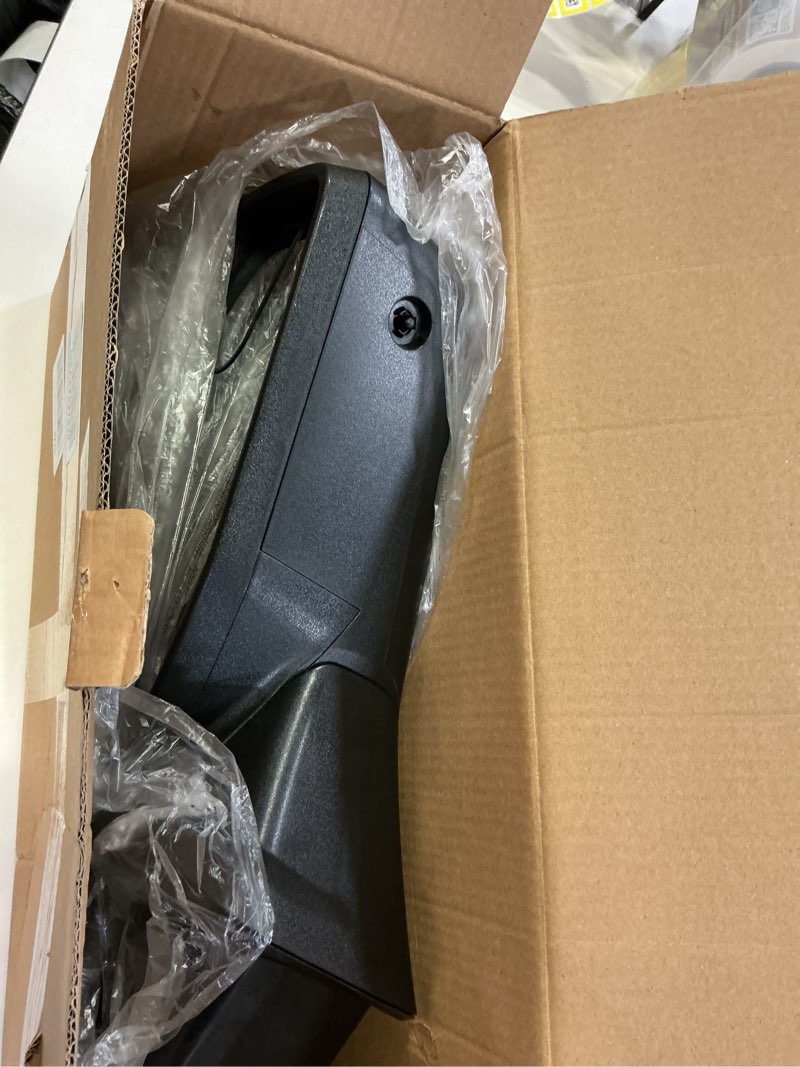 Condition photo showing Good Condition for Right Passenger Side Mirror Compatible With 2019-2025 Chevy Silverado 1500 With Power Glass Manual Folding Heated Temperature Sensors Without Turn Signal Chrome Replace#GM1321583(7Pins? R-7Pins Chrome