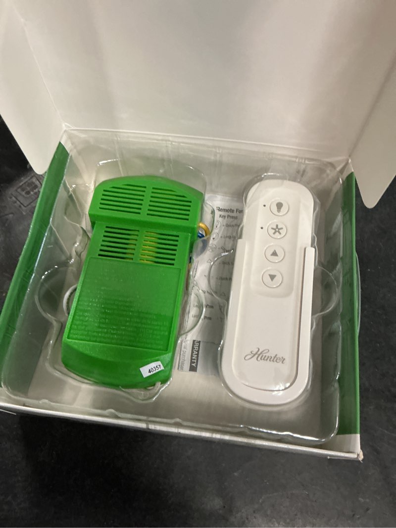 Condition photo showing Good Condition for universal 3 speed damp rated ceiling fan handheld remote control white