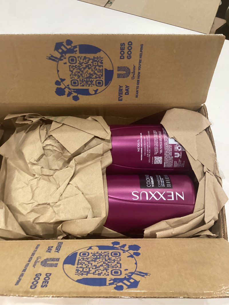 Condition photo showing New/Like New for nexxus color assure vibrancy shampoo & conditioner set 33.9 oz 2 ct | for frizz-prone hair, helps hydrate & moisturize, shampoo 33.8 ounce (pack of 2)