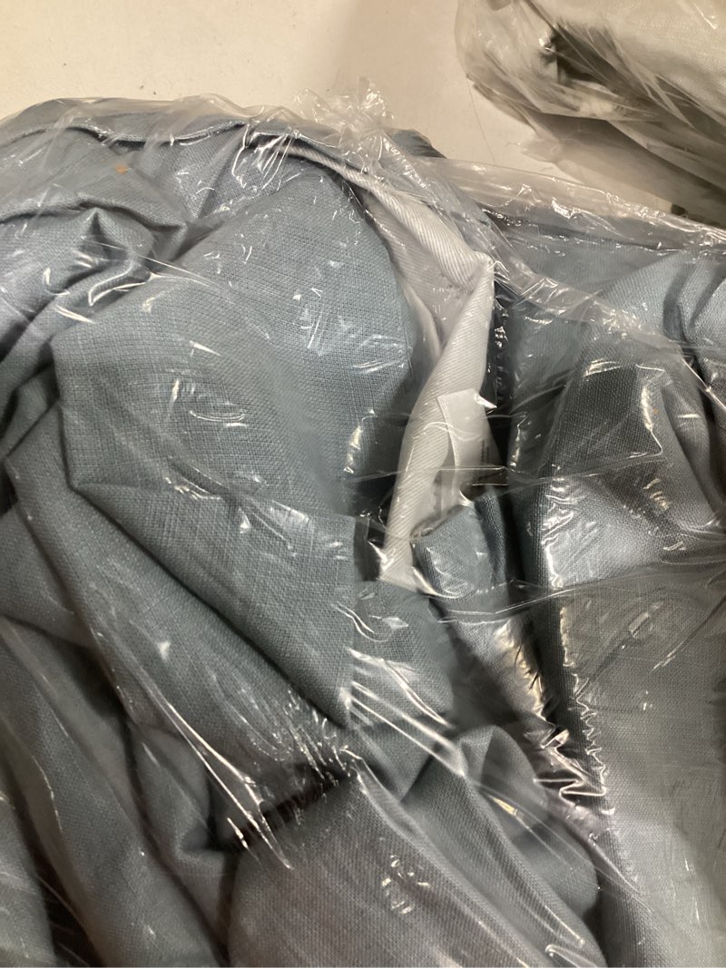 Condition photo showing Good Condition for grey blue heavy duty curtains quince 