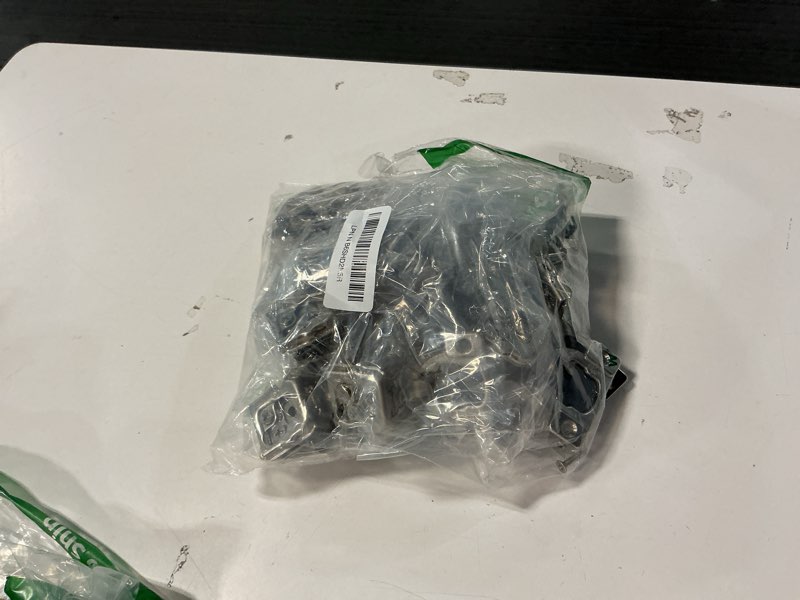 Condition photo showing Good Condition for FURNIWARE 20 Pieces Soft Closing Cabinet Hinges, 1-1/4 inch Overlay Cabinet Hardware Hinges Nickel Plated- 105 Degree