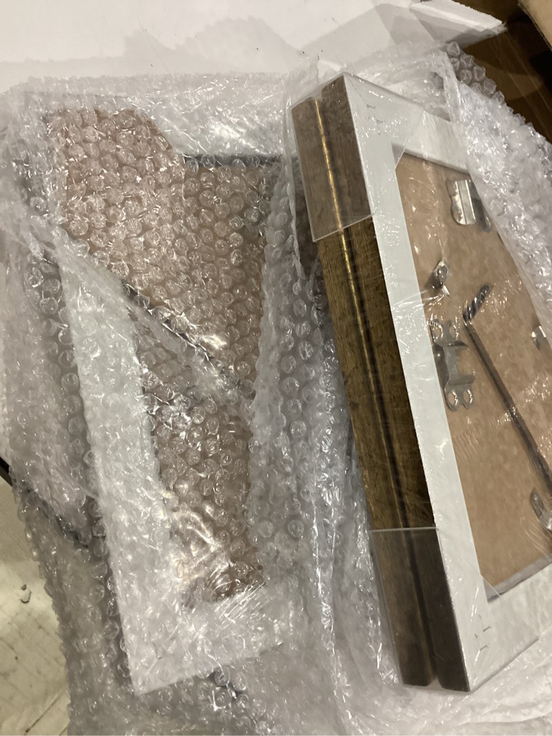 Condition photo showing Good Condition for ktkde 8.5x11 picture frame set of 2, ornate vintage gold photo frames 8.5 x 11 antique photo frame for wall decor or tabletop display retro home decor best gift gold2-2 pack 8.5x11