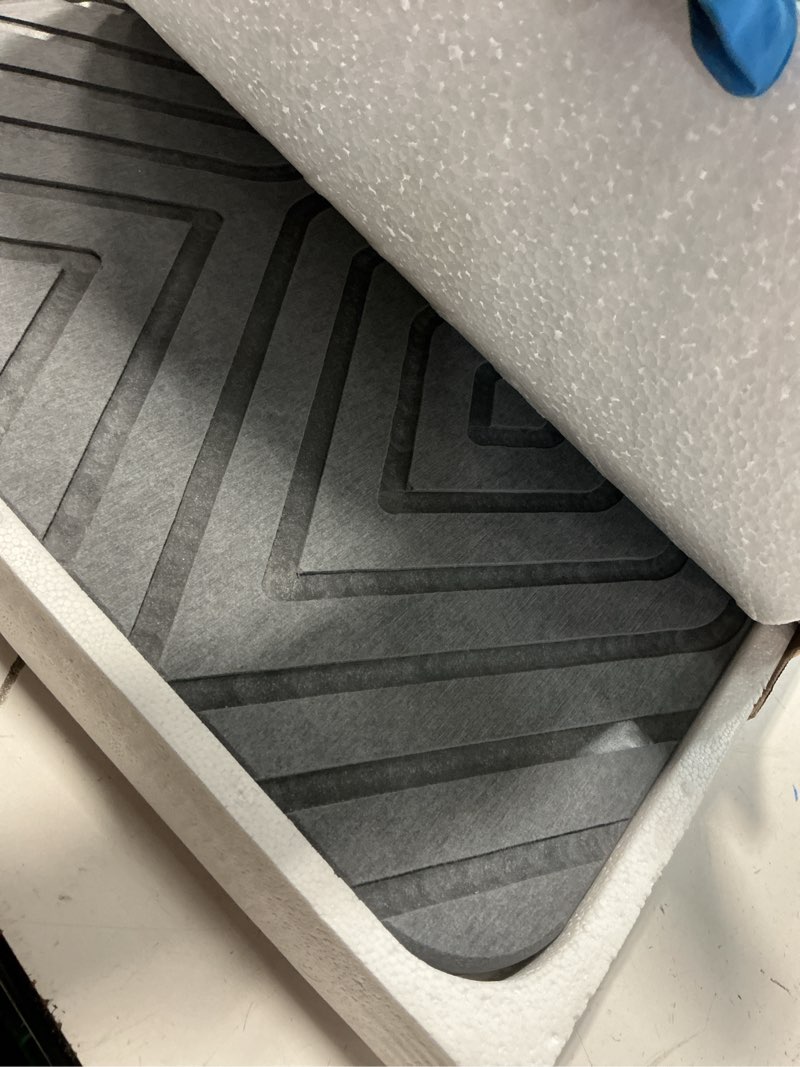 Condition photo showing Good Condition for 2 pack stone bath mat, diatomaceous earth shower mat, non-slip super absorbent quick drying bathroom kitchen floor mat, 24x15, grey
