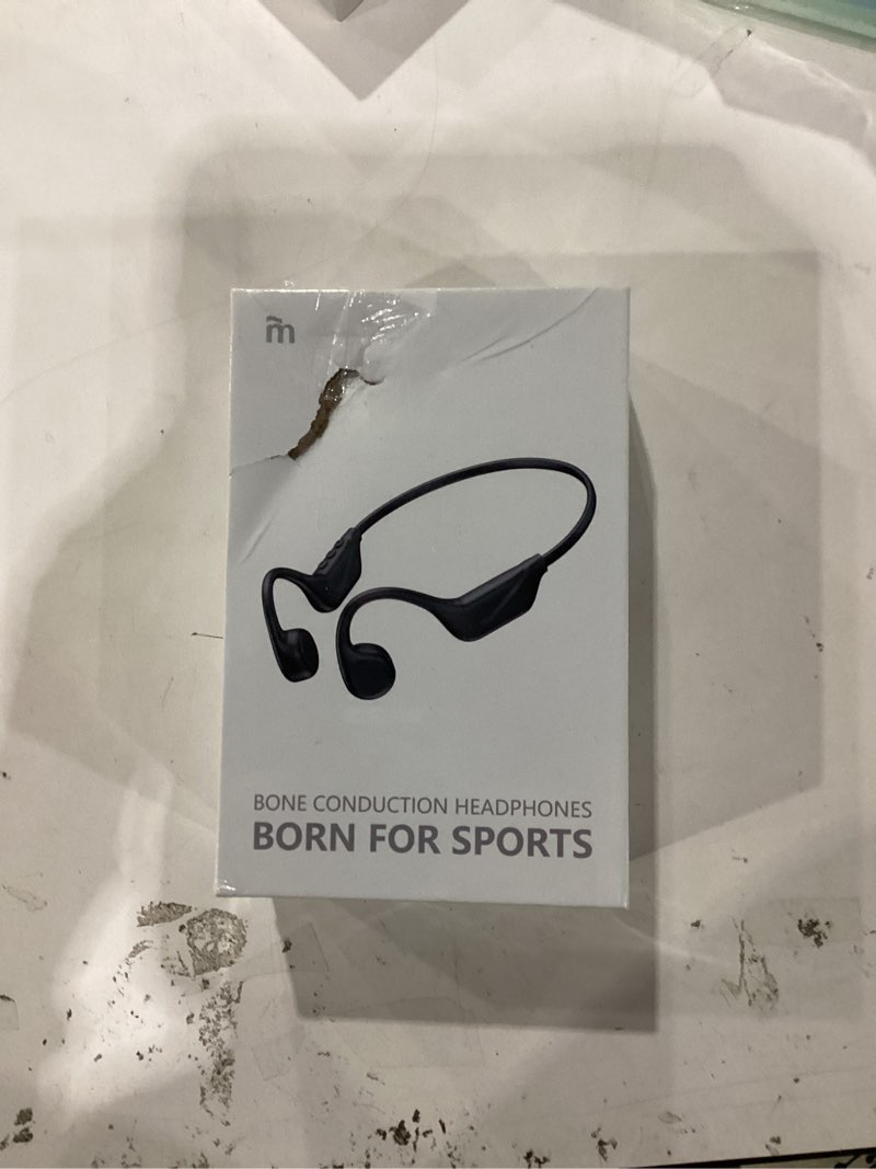 Condition photo showing New/Like New for Bone Conduction Headphones,Open Ear Headphones Bluetooth5.4 with Mic,Wireless Headphones 10H Playtime, Waterproof Sport Headphone Suitable for Running,Cycling, Outdoor Sports Black