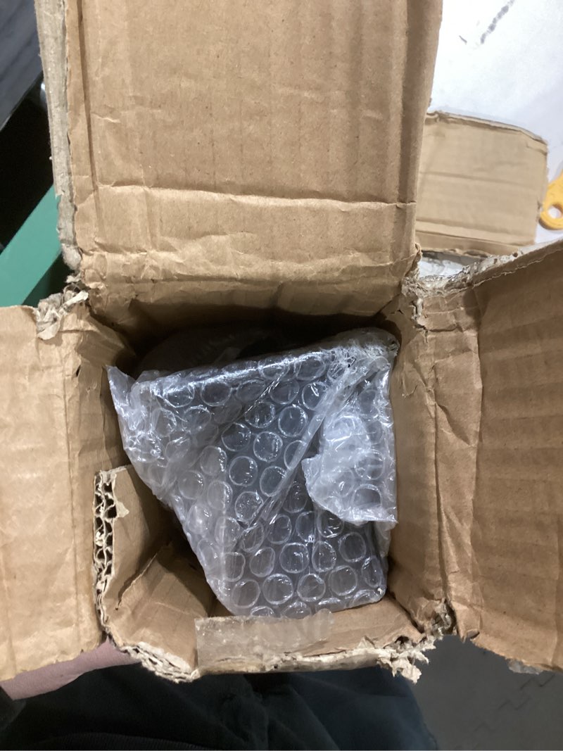 Condition photo showing As Is for Side Mount Stair Railing Post, 39.4 Inch Black Metal Baluster Spindles with 270° Adjustable Bracket for Indoor Outdoor Stairs, Deck, Porch & Balcony Railing 39.4 inches / 100 cm 2