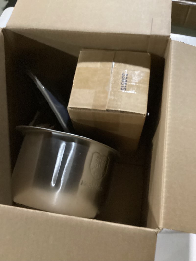 Condition photo showing As Is for 20 cups large capacity food processor,5 speed electric meat grinder chopper,500w powerful copper motor 6 bi-level blade meat processor for vegetable, nuts, onion, garlic with 304 stainless steel bowl