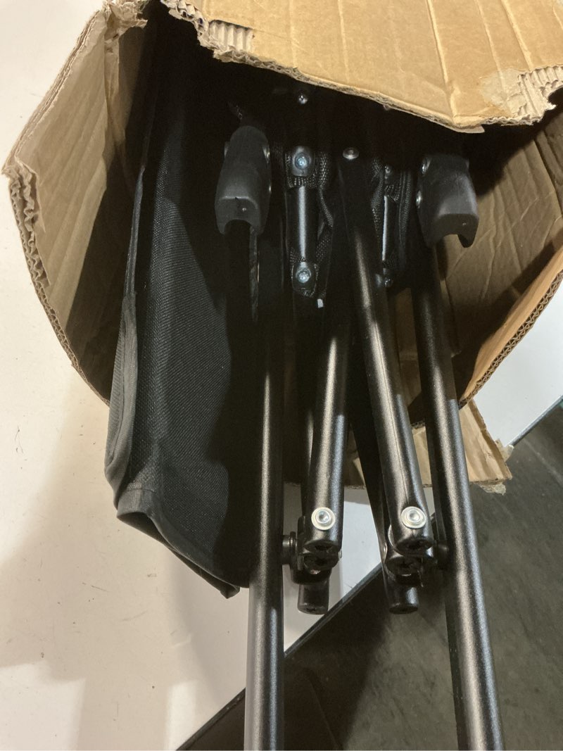 Condition photo showing Good Condition for pet stroller with mesh ventilation, lightweight foldable design, cup holder, black