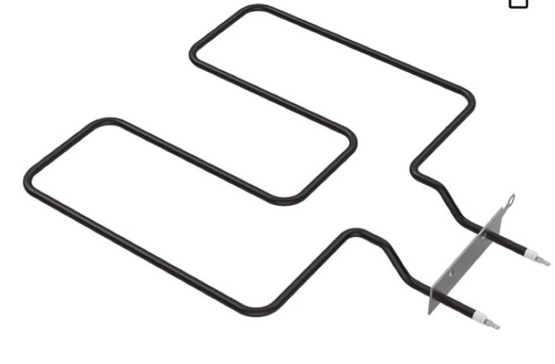  Smoker Heating Element 1800W for Masterbuilt MB20077618 Analog Electric Smoker, Replacement for MB 20077618 Element Parts, Grill Heating Element