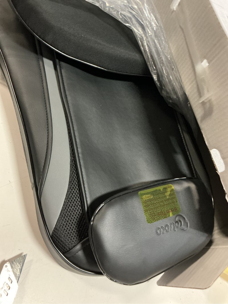 Condition photo showing Good Condition for cotsoco shiatsu massage cushion with heat, full back massager with vibration,deep kneading rolling m