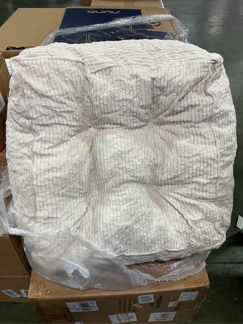 Condition photo showing As Is for Floor Pillow Cushion for Adults, Meditation Cushion Pillow, Large Square Floor Sitting