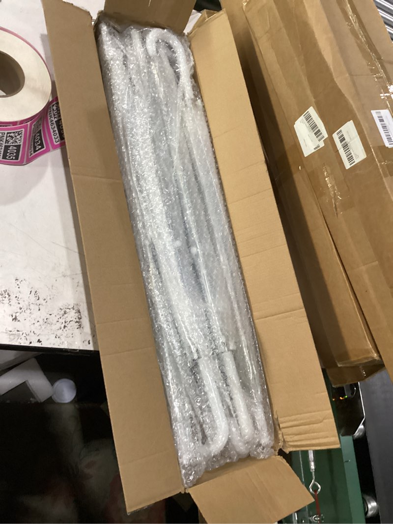 Condition photo showing New/Like New for 8 pack wedding umbrella bulk, windproof large rain umbrella, strong fiberglass frame, auto open wedding umbrellas for guests bride groom photography friend gift (clear)
