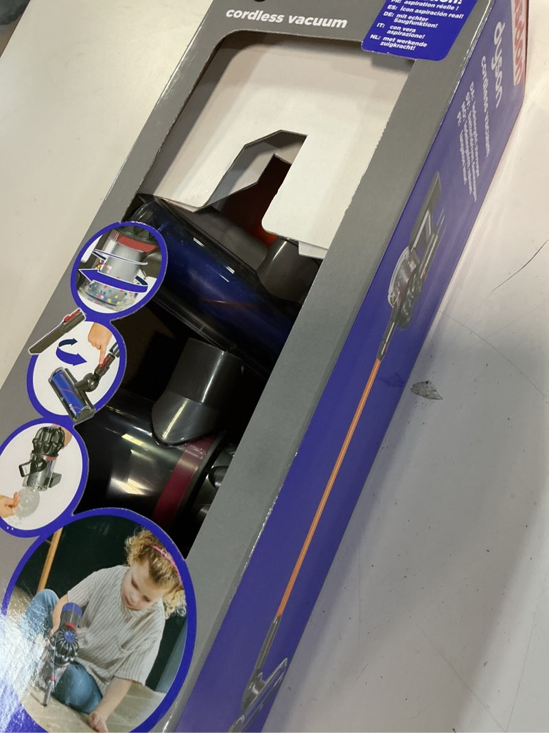 Condition photo showing Good Condition for toy vacuum for toddlers 3, kids vacuum cleaner set that really works working, baby play vacuumm-cordless real suction, housekeeping keeping girl boys blue
