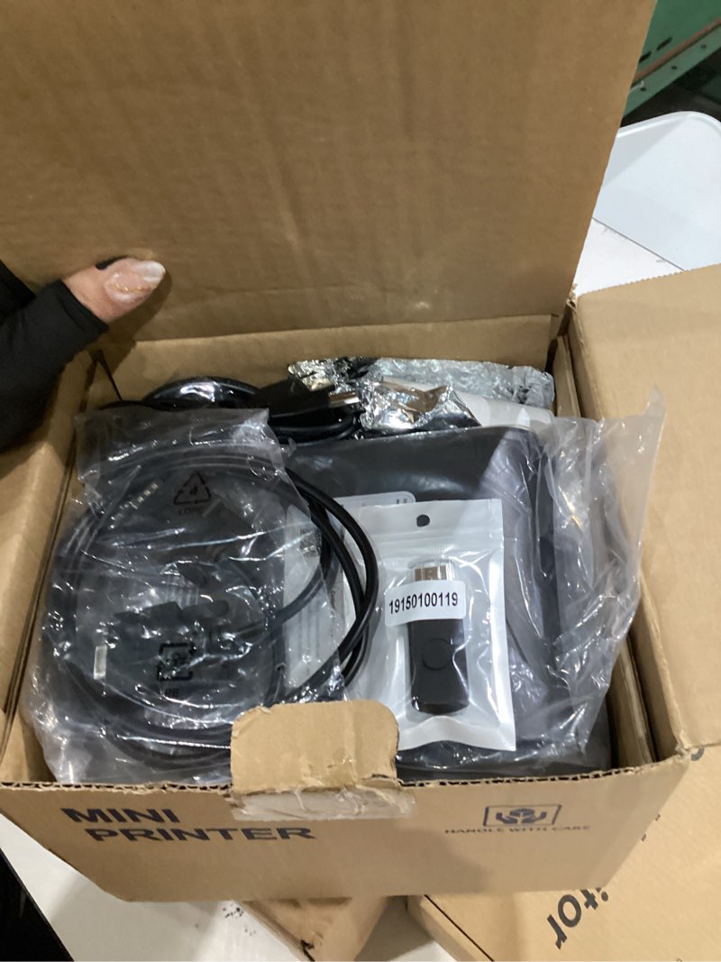 Condition photo showing Good Condition for vretti thermal receipt printer, 3'1/8 80mm direct thermal printer with usb serial lan port - kitchen pos printer esc/pos command support cash drawer black