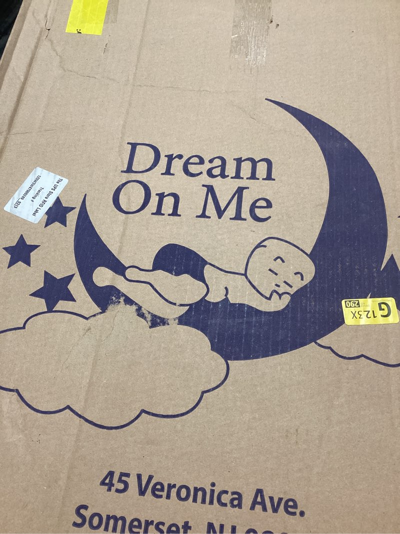 Condition photo showing New/Like New for Dream On Me Holly 3” Mini/Portable Crib Mattress, Greenguard Gold & JPMA Certified, Fits Portable & Mini Cribs, Lightweight Fiber Core, Waterproof Vinyl Cover (38"x24"x3")