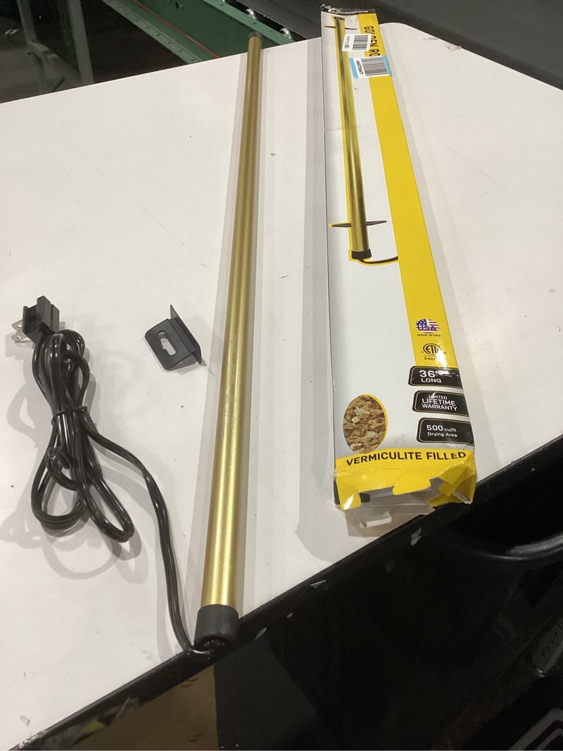 Lockdown GoldenRod 36" Dehumidifier Rod with Low Profile Design and Easy Installation for Gun Vault 