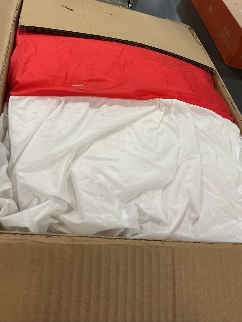 Condition photo showing As Is for SEASONBLOW 20.6 FT Giant Christmas Inflatables Santa Claus Outdoor Decorations, Huge Christmas Santa Claus with Gift Boxes LED Light Blow Up for Extra Large Xmas Yard Decorations Outdoor Lawn Party 20.6 FT Santa Claus
