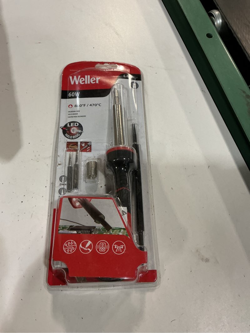Condition photo showing Good Condition for weller - weller corded soldering iron kit 60 w 1 pk : weller : weller