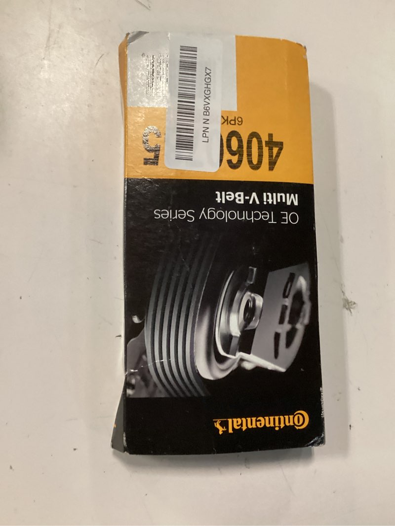Condition photo showing Good Condition for continental oe technology series 4060785 6-rib, 78.5" multi-v belt