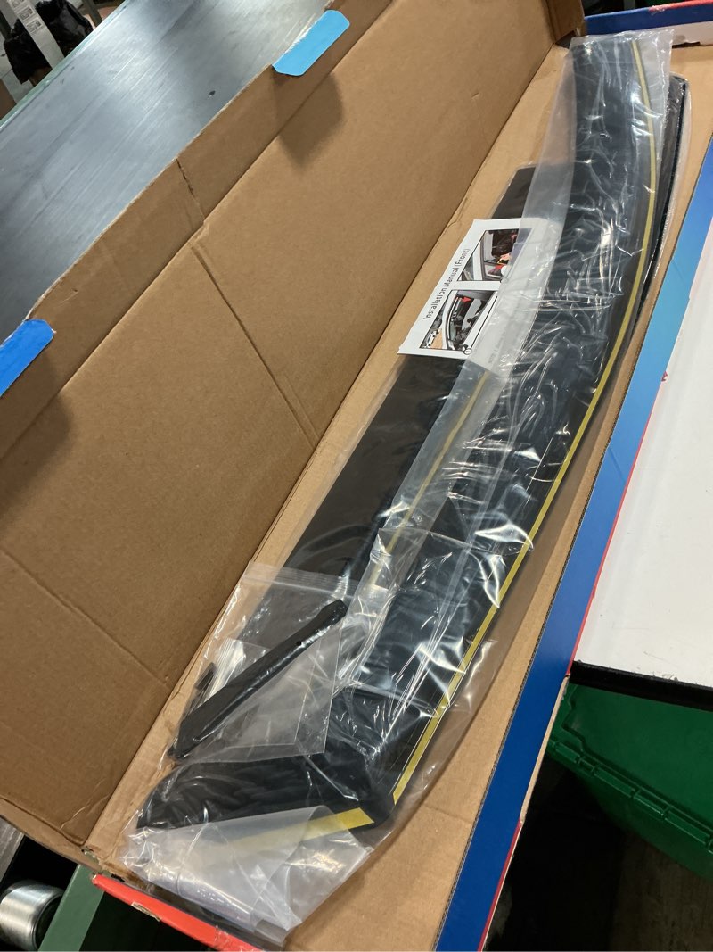 Condition photo showing Good Condition for injection in channel rain guards for renault 2017-2023 dacia duster 2 mk2 5door window vent visor wind deflector car accessories