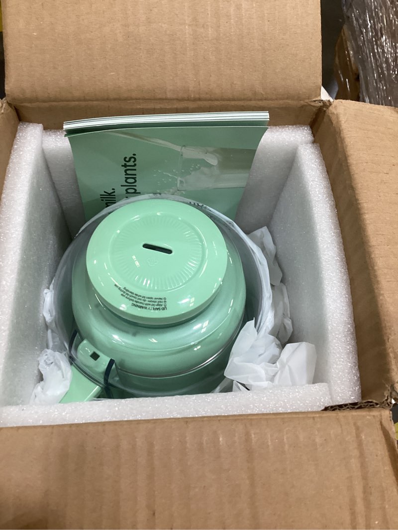 Condition photo showing Good Condition for nut milk maker machine, soy milk & oat milk maker with 8 presets, high-speed blender, auto-clean, delay start, 33oz almond milk maker for plant-based & dairy-free beverages, green