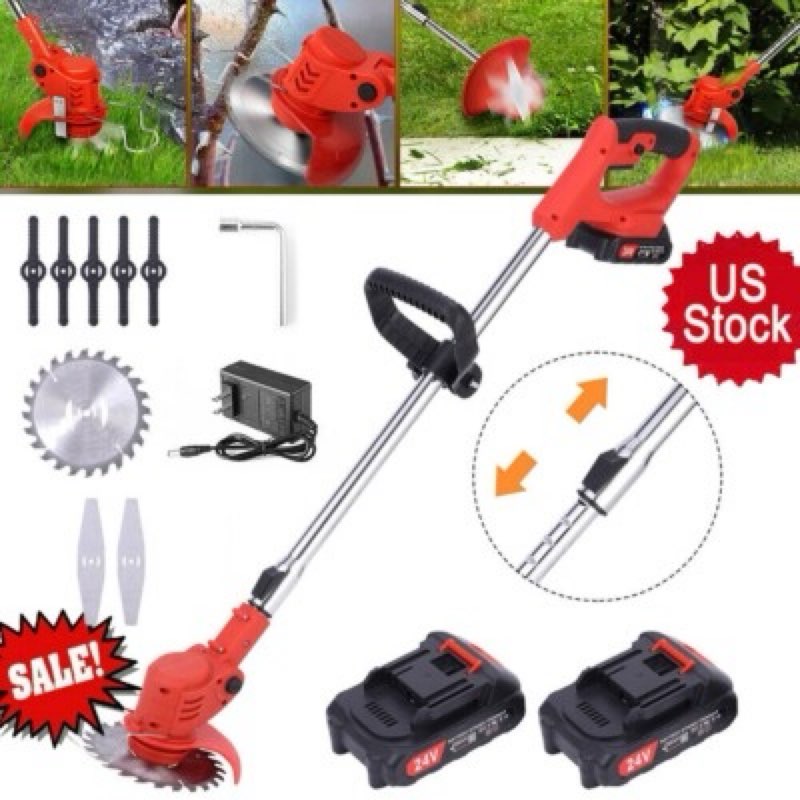 Li-ion lawn mower cordless weed whacker ( similar to )