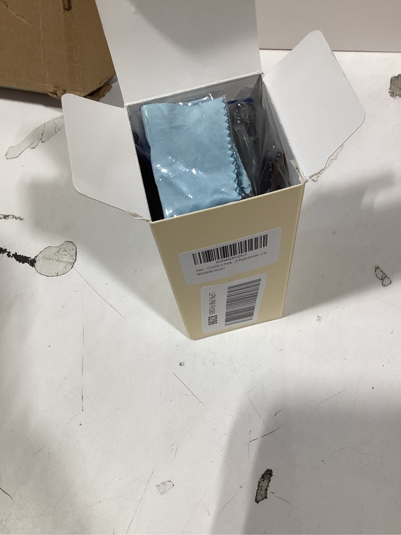 Condition photo showing Good Condition for CCVOO Reading Glasses for Women/Men, Eyeglasses, Blue Light Readers for Women/Men, Computer Eye Glasses, Cheaters 2 Black/ 2 Transparent/ 1 Turtle 2.5 x