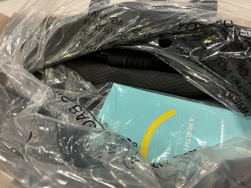 Condition photo showing Good Condition for alljoy leg massager for circulation and pain relief fsa, gifts for dad mom mothers day fathers day, leg massager with heat and compression helpful for vericose veins, fatigue, cramps, swelling, edema