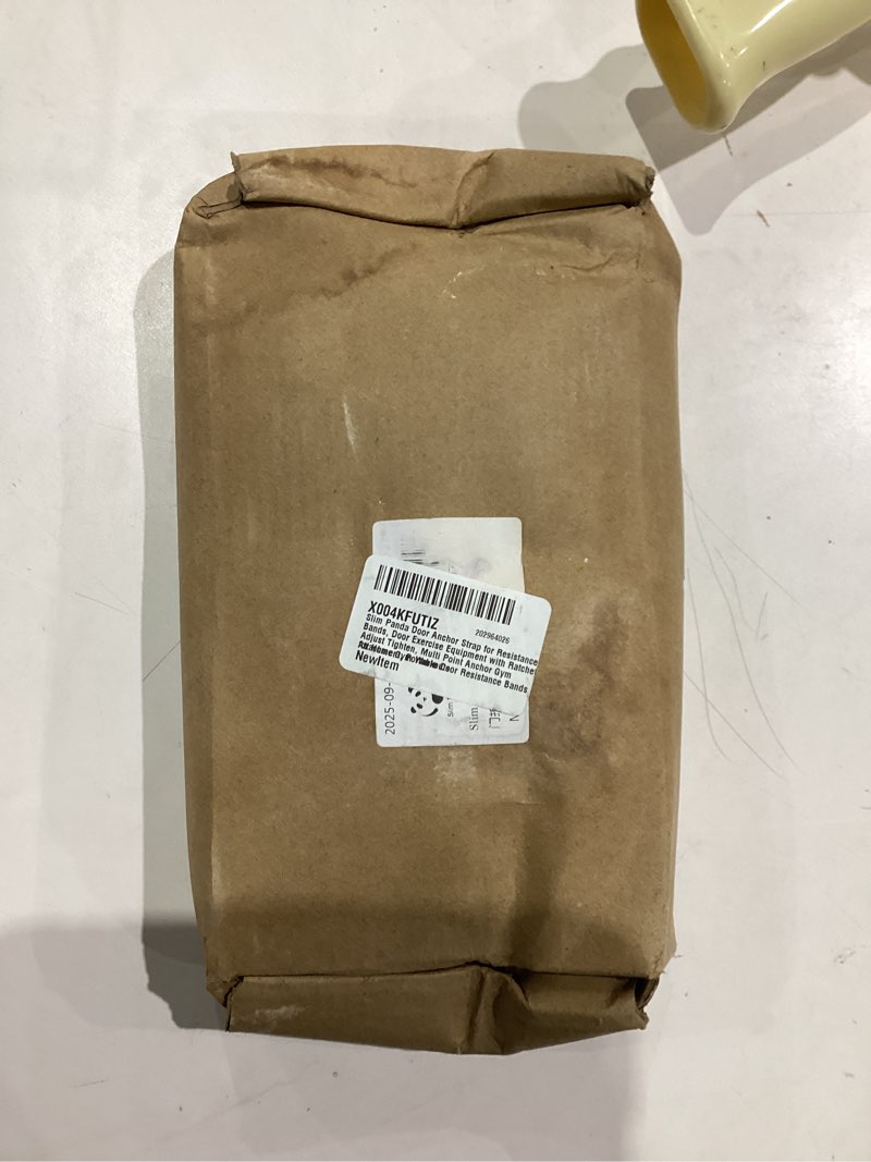 Condition photo showing New/Like New for Slim Panda Door Anchor Strap for Resistance Bands, Door Exercise Equipment with Ratchet Adjust Tighten, Multi Point Anchor Gym Attachment, Portable Door Resistance Bands for Home Gym Workouts