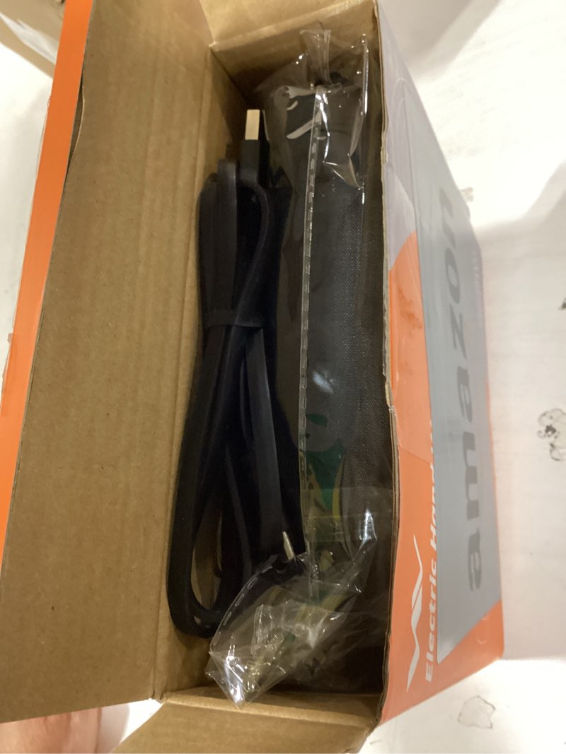 Condition photo showing New/Like New for electric heated hand warmer pouch,(no build in battery) gloves with double sided heating areas- portable usb heated hand muff for men & women - ideal for football, hunting,fishing,camping, golf