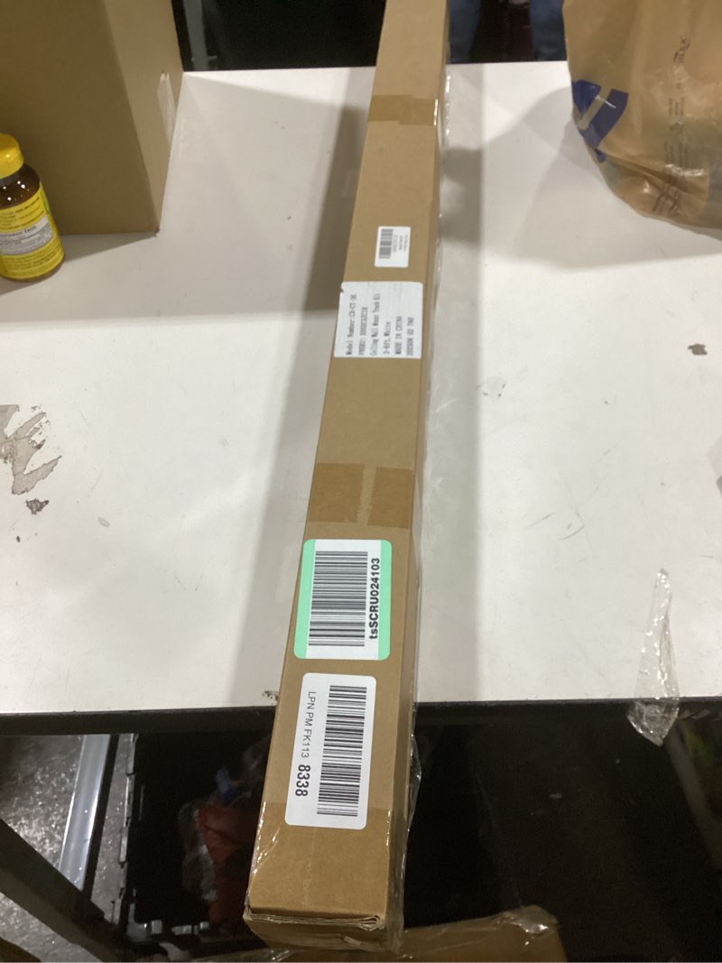 Condition photo showing Good Condition for ChadMade Ceiling or Wall Mount Curtain Track Kit with Hooks, 3ft - 6ft Adjustable Length Drape Rail 